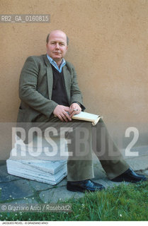 Caption: Nome: .REVEL JACQUES.Descrizione: .STORICO SAGGISTA.Credit: ©Graziano Arici/Rosebud2 / Costo: .A.Nazione: .FRANCIA.Cittˆ: ..Data: .1997