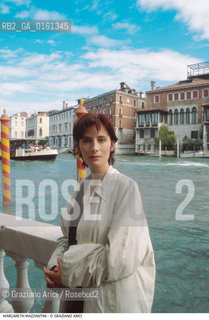 Caption: Nome: .MAZZANTINI MARGARET.Descrizione: .LETTERATURA SCRITTRICE ATTRICE TEATRO/A VENEZIA.Credit: ©Graziano Arici/Rosebud2 / Costo: .A.Nazione: .ITALIA.Cittˆ: .VENEZIA.Data: .1996