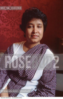 Caption: Nome: .NASREEN TASLIMA.Descrizione: .LETTERATURA SCRITTRICE .Credit: ©Graziano Arici/Rosebud2 / Costo: .A.Nazione: .BANGLADESH.Cittˆ: ..Data: .1994