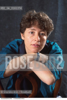 Caption: Nome: .ORSI ALESSANDRA.Descrizione: .LETTERATURA SCRITTRICE GIORNALISTA.Credit: ©Graziano Arici/Rosebud2 / Costo: .A.Nazione: .ITALIA.Cittˆ: ..Data: .1996