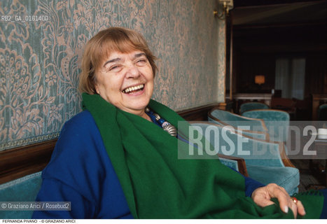 Caption: Nome: .PIVANO FERNANDA.Descrizione: .LETTERATURA AMERICANA CRITIC0 TRADUTTRICE SAGGISTA.Credit: ©Graziano Arici/Rosebud2 / Costo: .A.Nazione: .ITALIA.Cittˆ: ..Data: .1996