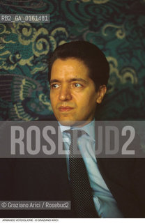 Caption: Nome: .VERDIGLIONE ARMANDO.Descrizione: .PSICANALISI PSICANALISTA SAGGISTA.Credit: ©Graziano Arici/Rosebud2 / Costo: .A.Nazione: .ITALIA.Cittˆ: ..Data: .1993