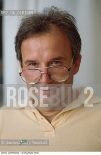 Caption: Nome: .MORODER GIORGIO.Descrizione: .MUSICA CINEMA COMPOSITORE COLONNE SONORE/CON OCCHIALI.Credit: ©Graziano Arici/Rosebud2 / Costo: .A.Nazione: .ITALIA.Cittˆ: ..Data: .1992