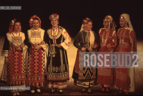 Caption: Nome: .LE MYSTERE DE VOIX BULGARES.Descrizione: .MUSICA FOLK CORO BULGARO.Credit: ©Graziano Arici/Rosebud2 / Costo: .A.Nazione: .BULGARIA.Cittˆ: ..Data: .1995