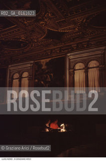 Caption: Nome: .NONO LUIGI.Descrizione: .MUSICA CLASSICA ELETTRONICA COMPOSITORE CONTEMPORANEO/ALLA SCUOLA GRANDE DI SAN ROCCO.Credit: ©Graziano Arici/Rosebud2 / Costo: .A.Nazione: .ITALIA.Cittˆ: ..Data: .1983