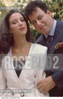 Caption: Nome: .OREN DANIEL.Descrizione: .MUSICA CLASSICA DIRETTORE DORCHESTRA/CON LA MOGLIE.Credit: ©Graziano Arici/Rosebud2 / Costo: .A.Nazione: .ISRAELE.Cittˆ: ..Data: .1991