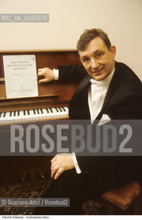 Caption: Nome: .PINNOCK TREVOR.Descrizione: .MUSICA CLASSICA DIRETTORE DORCHESTRA PIANISTA CLAVICEMBALISTA.Credit: ©Graziano Arici/Rosebud2 / Costo: .A.Nazione: .GRAN BRETAGNA.Cittˆ: ..Data: .1992