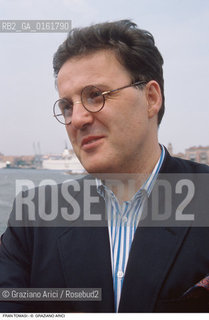 Caption: Nome: .TOMASI FRAN.Descrizione: .MUSICA ORGANIZZATORE/CON OCCHIALI.Credit: ©Graziano Arici/Rosebud2 / Costo: .A.Nazione: .ITALIA.Cittˆ: ..Data: .1991