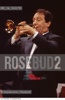 Caption: Nome: .TOUVRON GUY.Descrizione: .MUSICA CLASSICA TROMBETTISTA/ALLA TROMBA.Credit: ©Graziano Arici/Rosebud2 / Costo: .A.Nazione: .FRANCIA.Cittˆ: ..Data: .1995