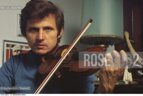 Caption: Nome: .UGHI UTO.Descrizione: .MUSICA CLASSICA VIOLINISTA/AL VIOLINO.Credit: ©Graziano Arici/Rosebud2 / Costo: .A.Nazione: .ITALIA.Cittˆ: ..Data: .1987