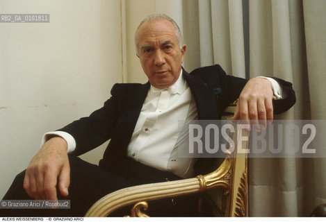 Caption: Nome: .WEISSENBERG ALEXIS.Descrizione: .MUSICA CLASSICA DIRETTORE DORCHESTRA.Credit: ©Graziano Arici/Rosebud2 / Costo: .A.Nazione: ..Cittˆ: ..Data: .1994