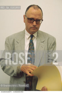 Caption: Nome: .BUSSOTTI SYLVANO.Descrizione: .MUSICA CLASSICA COMPOSITORE/CON OCCHIALI.Credit: ©Graziano Arici/Rosebud2 / Costo: .A.Nazione: .ITALIA.Cittˆ: ..Data: .1997