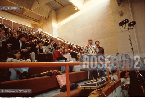 Caption: Nome: .BUSSOTTI SYLVANO.Descrizione: .MUSICA CLASSICA COMPOSITORE BIENNALE MUSICA.Credit: ©Graziano Arici/Rosebud2 / Costo: .A.Nazione: .ITALIA.Cittˆ: ..Data: .1995