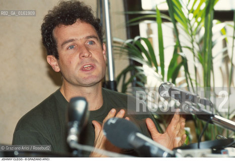 Caption: Nome: .CLEGG JOHNNY.Descrizione: .MUSICA ROCK CANTANTE.Credit: ©Graziano Arici/Rosebud2 / Costo: .A.Nazione: .SUD AFRICA.Cittˆ: ..Data: .1992