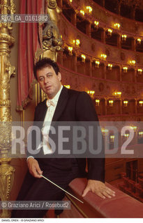 Caption: Nome: .OREN DANIEL.Descrizione: .MUSICA CLASSICA DIRETTORE DORCHESTRA/NEL GRAN TEATRO LA FENICE .Credit: ©Graziano Arici/Rosebud2 / Costo: .A.Nazione: .ISRAELE.Cittˆ: ..Data: .1993