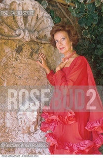 Caption: Nome: .KABAIVANSKA RAINA.Descrizione: .MUSICA CLASSICA CANTANTE LIRICA SOPRANO/CON UN VESTITO ROSSO.Credit: ©Graziano Arici/Rosebud2 / Costo: .A.Nazione: .BULGARIA/ITALIA.Cittˆ: ..Data: .1988
