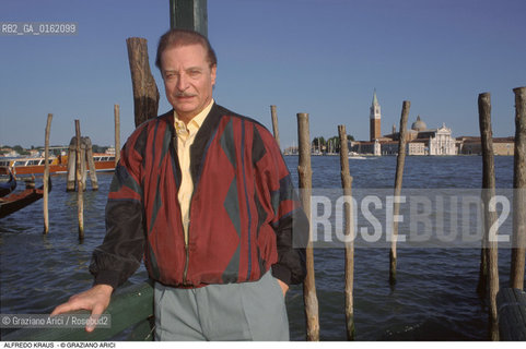 Caption: Nome: .KRAUS ALFREDO.Descrizione: .MUSICA CLASSICA CANTANTE LIRICO TENORE/A VENEZIA.Credit: ©Graziano Arici/Rosebud2 / Costo: .A.Nazione: .SPAGNA.Cittˆ: .VENEZIA.Data: .1996