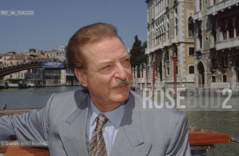 Caption: Nome: .KRAUS ALFREDO.Descrizione: .MUSICA CLASSICA CANTANTE LIRICO TENORE/A VENEZIA.Credit: ©Graziano Arici/Rosebud2 / Costo: .A.Nazione: .SPAGNA.Cittˆ: .VENEZIA.Data: .1996