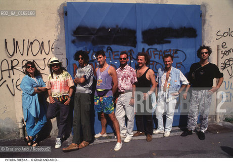 Nome: .PITURA FRESKA.Descrizione: .MUSICA REGGAE POP.Credit: ©Graziano Arici/Rosebud2 / Costo: .A.Nazione: .ITALIA.Cittˆ: .VENEZIA.Data: .1997.