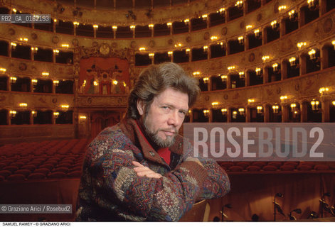 Caption: Nome: .RAMEY SAMUEL.Descrizione: .MUSICA CLASSICA CANTANTE LIRICO BASSO-BARITONO/NEL GRAN TEATRO LA FENICE .Credit: ©Graziano Arici/Rosebud2 / Costo: .A.Nazione: .USA.Cittˆ: ..Data: .1994