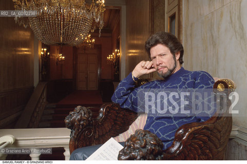 Caption: Nome: .RAMEY SAMUEL.Descrizione: .MUSICA CLASSICA CANTANTE LIRICO BASSO-BARITONO/NEL GRAN TEATRO LA FENICE .Credit: ©Graziano Arici/Rosebud2 / Costo: .A.Nazione: .USA.Cittˆ: ..Data: .1994