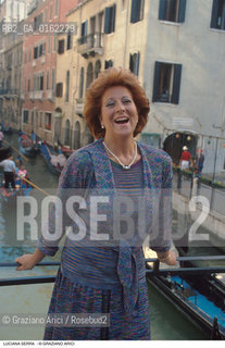 Caption: Nome: .SERRA LUCIANA.Descrizione: .MUSICA CLASSICA CANTANTE LIRICA SOPRANO/A VENEZIA.Credit: ©Graziano Arici/Rosebud2 / Costo: .A.Nazione: .ITALIA.Cittˆ: .VENEZIA.Data: .1993