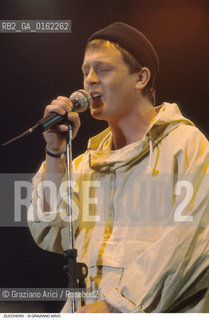 Caption: Nome: .ZUCCHERO .Descrizione: .alias ADELMO FORNACIARI/MUSICA ROCK POP RHYTHMN BLUES CANTAUTORE.Credit: ©Graziano Arici/Rosebud2 / Costo: .A.Nazione: .ITALIA.Cittˆ: ..Data: .1987
