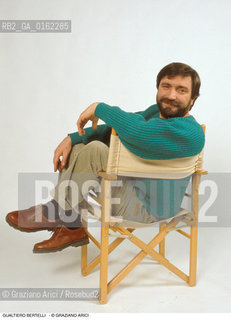 Caption: Caption: Nome: .BERTELLI GUALTIERO.Descrizione: .MUSICA FOLK CANTANTAUTORE.Credit: ©Graziano Arici/Rosebud2 / Costo: .A.Nazione: .ITALIA.Cittˆ: ..Data: .1995
