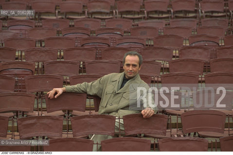 Caption: Nome: .CARRERAS JOSE.Descrizione: .MUSICA CLASSICA CANTANTE LIRICO TENORE/NELLARENA DI VERONA.Credit: ©Graziano Arici/Rosebud2 / Costo: .A.Nazione: .SPAGNA.Cittˆ: .VERONA.Data: .1985