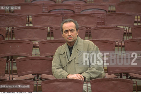 Caption: Nome: .CARRERAS JOSE.Descrizione: .MUSICA CLASSICA CANTANTE LIRICO TENORE/NELLARENA DI VERONA.Credit: ©Graziano Arici/Rosebud2 / Costo: .A.Nazione: .SPAGNA.Cittˆ: .VERONA.Data: .1985