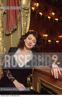 Caption: Nome: .DESSI DANIELA.Descrizione: .MUSICA CLASSICA CANTANTE LIRICA SOPRANO/NEL GRAN TEATRO LA FENICE  .Credit: ©Graziano Arici/Rosebud2 / Costo: .A.Nazione: .ITALIA.Cittˆ: ..Data: .1995