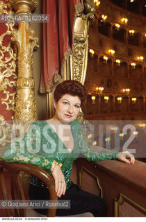Caption: Nome: .DEVIA MARIELLA.Descrizione: .MUSICA CLASSICA CANTANTE LIRICA SOPRANO/NEL GRAN TEATRO LA FENICE.Credit: ©Graziano Arici/Rosebud2 / Costo: .A.Nazione: .ITALIA.Cittˆ: ..Data: .1995