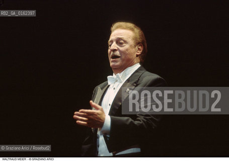 Caption: Nome: .KRAUS ALFREDO.Descrizione: .MUSICA CLASSICA CANTANTE LIRICO TENORE.Credit: ©Graziano Arici/Rosebud2 / Costo: .A.Nazione: .SPAGNA.Cittˆ: ..Data: .1996