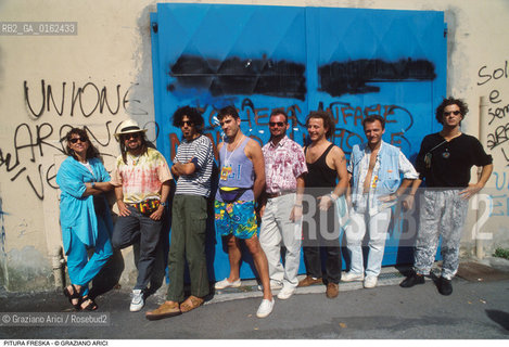 Caption: Nome: .PITURA FRESKA.Descrizione: .MUSICA REGGAE POP.Credit: ©Graziano Arici/Rosebud2 / Costo: .A.Nazione: .ITALIA.Cittˆ: ..Data: .1997