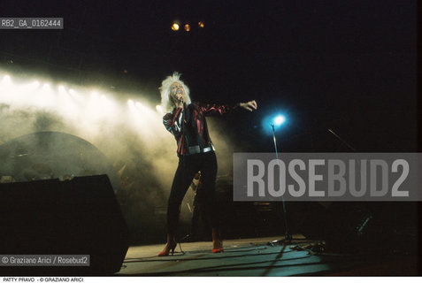 Caption: Nome: .PRAVO PATTY.Descrizione: .alias NICOLETTA STRAMBELLI/MUSICA POP CANTANTE.Credit: ©Graziano Arici/Rosebud2 / Costo: .A.Nazione: .ITALIA.Cittˆ: ..Data: .1988