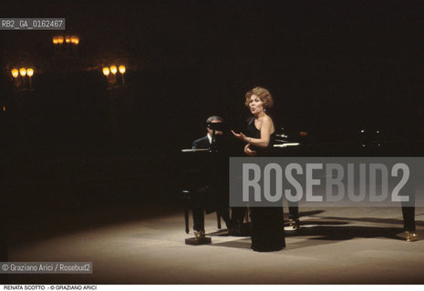 Caption: Nome: .SCOTTO RENATA.Descrizione: .MUSICA CLASSICA CANTANTE LIRICA SOPRANO/TEATRO LA FENICE.Credit: ©Graziano Arici/Rosebud2 / Costo: .A.Nazione: .ITALIA.Cittˆ: ..Data: .1994