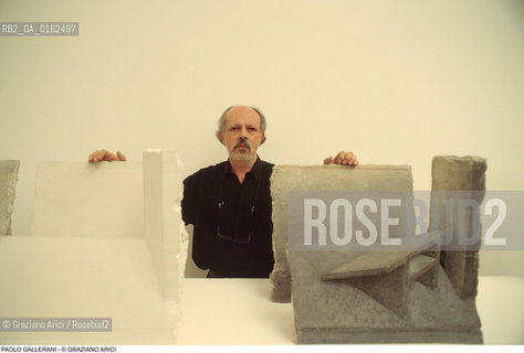 Caption: Nome: .GALLERANI PAOLO.Descrizione: .ARTE SCULTORE BIENNALE.Credit: ©Graziano Arici/Rosebud2 / Costo: .A.Nazione: .ITALIA.Cittˆ: ..Data: .1995