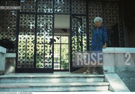 Caption: Nome:.GUGGENHEIM PEGGY.Descrizione: .ARTE COLLEZIONISTA.Credit: ©Graziano Arici/Rosebud2 / Costo: .A.Nazione: .USA.Cittˆ: ..Data: .1979