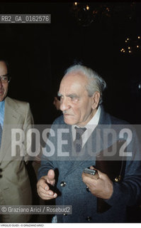 Caption: Nome: .GUIDI VIRGILIO.Descrizione: .ARTE PITTORE.Credit: ©Graziano Arici/Rosebud2 / Costo: .A.Nazione: .ITALIA.Cittˆ: ..Data: .1978