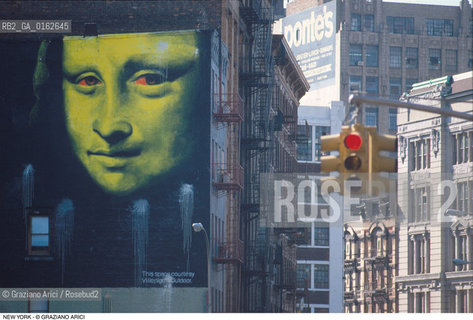 Caption: Nome: .HARING KEITH.Descrizione: .GRAFFITI .Credit: ©Graziano Arici/Rosebud2 / Costo: .A.Nazione: .USA.Cittˆ: .NEW YORK.Data: .