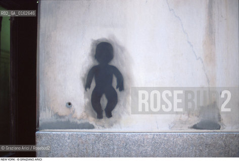 Caption: Nome: .HARING KEITH.Descrizione: .GRAFFITI .Credit: ©Graziano Arici/Rosebud2 / Costo: .A.Nazione: .USA.Cittˆ: .NEW YORK.Data: .