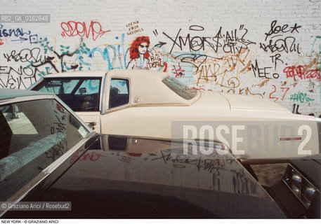 Caption: Nome: .HARING KEITH.Descrizione: .GRAFFITI .Credit: ©Graziano Arici/Rosebud2 / Costo: .A.Nazione: .USA.Cittˆ: .NEW YORK.Data: .