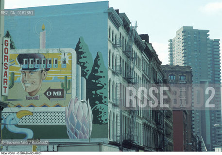 Caption: Nome: .HARING KEITH.Descrizione: .GRAFFITI .Credit: ©Graziano Arici/Rosebud2 / Costo: .A.Nazione: .USA.Cittˆ: .NEW YORK.Data: .