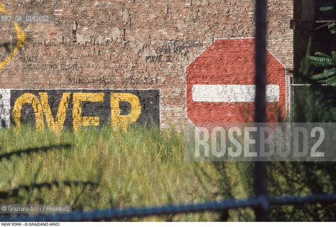 Caption: Nome: .HARING KEITH.Descrizione: .GRAFFITI .Credit: ©Graziano Arici/Rosebud2 / Costo: .A.Nazione: .USA.Cittˆ: .NEW YORK.Data: .