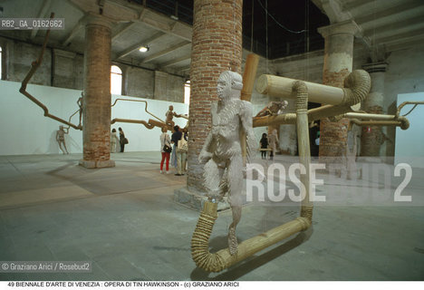 Nome:.HAWKINSON TIM , PENTECOSTE.HAWKINSON TIM , PENTECOST.Descrizione:.XLVIII ESPOSIZIONE INTERNAZIONALE DARTE LA BIENNALE DI VENEZIA / OPERA DI TIM HAWKINSON / CORDERIE DELL ARSENALE.XLVIII NTERNATIONAL ART EXHIBITION LA BIENNALE DI VENEZIA  /  WORK OF  TIM HAWKINSON /  CORDERIE OF ARSENALE.Credit:.Graziano Arici/Rosebud2/.Costo:.A.Nazione:.USA.Cittˆ:.VENEZIA.VENICE.Data:.GIUGNO 1999