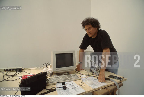 Caption: Nome: .HILL GARY.Descrizione: .ARTE BIENNALE COMPUTER.Credit: ©Graziano Arici/Rosebud2 / Costo: .A.Nazione: .USA.Cittˆ: ..Data: .1995