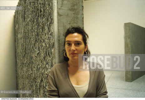 Caption: Nome: .IGLESIAS CRISTINA.Descrizione: .ARTE SCULTRICE.Credit: ©Graziano Arici/Rosebud2 / Costo: .A.Nazione: .SPAGNA.Cittˆ: ..Data: .1993
