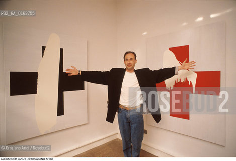 Caption: Nome: .JAKUT ALEXANDER.Descrizione: .ARTE BIENNALE.Credit: ©Graziano Arici/Rosebud2 / Costo: .A.Nazione: .RUSSIA.Cittˆ: ..Data: .1990