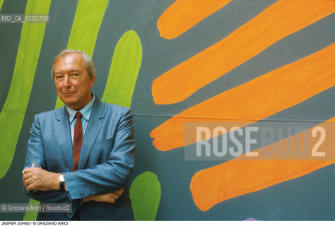 Caption: Nome: .JOHNS JASPER.Descrizione: .ARTE BIENNALE POP ART.Credit: ©Graziano Arici/Rosebud2 / Costo: .A.Nazione: .USA.Cittˆ: ..Data: .1988
