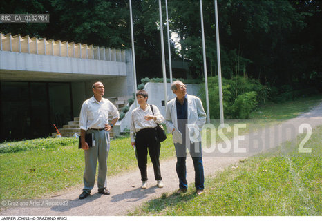 Caption: Nome: .JOHNS JASPER.Descrizione: .ARTE BIENNALE POP ART.Credit: ©Graziano Arici/Rosebud2 / Costo: .A.Nazione: .USA .Cittˆ: ..Data: .1988